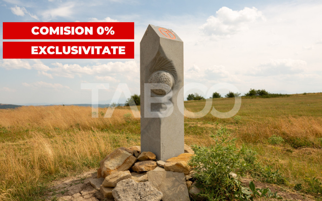 Teren extravilan 1700 mp in apropierea traseului Via Transil