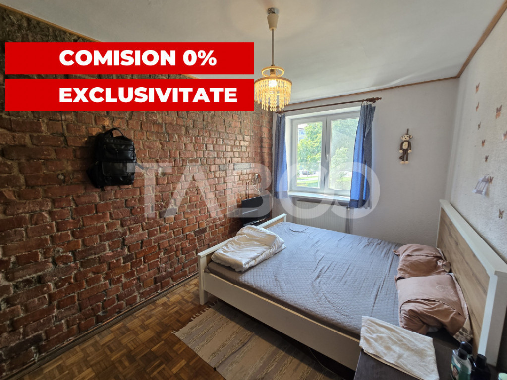 COMISION 0 Apartament 2 camere etaj 1 in apropiere de scoala