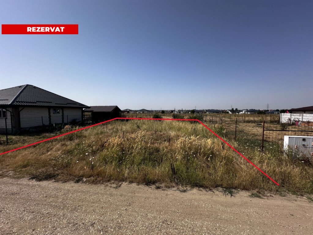 Teren de 330 mp în Comuna Berceni – Ideal pentru Casă sa