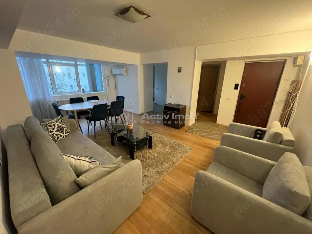 Unirii - ultracentral - 3 camere - mobilat si utilat