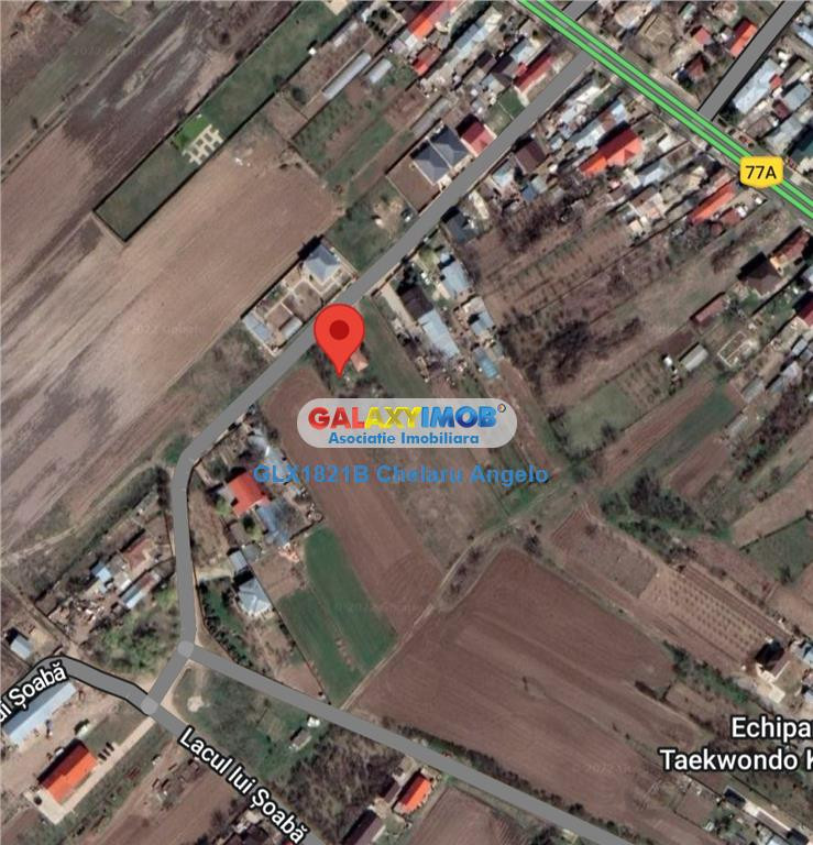 Buftea-Samurcasi, Teren 1560 mp,dubla deschidere 13.5 ml, co