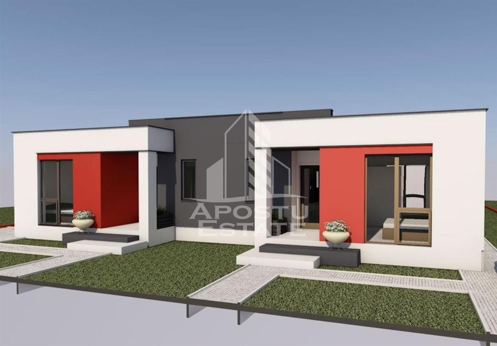 Duplex modern in comuna Sag