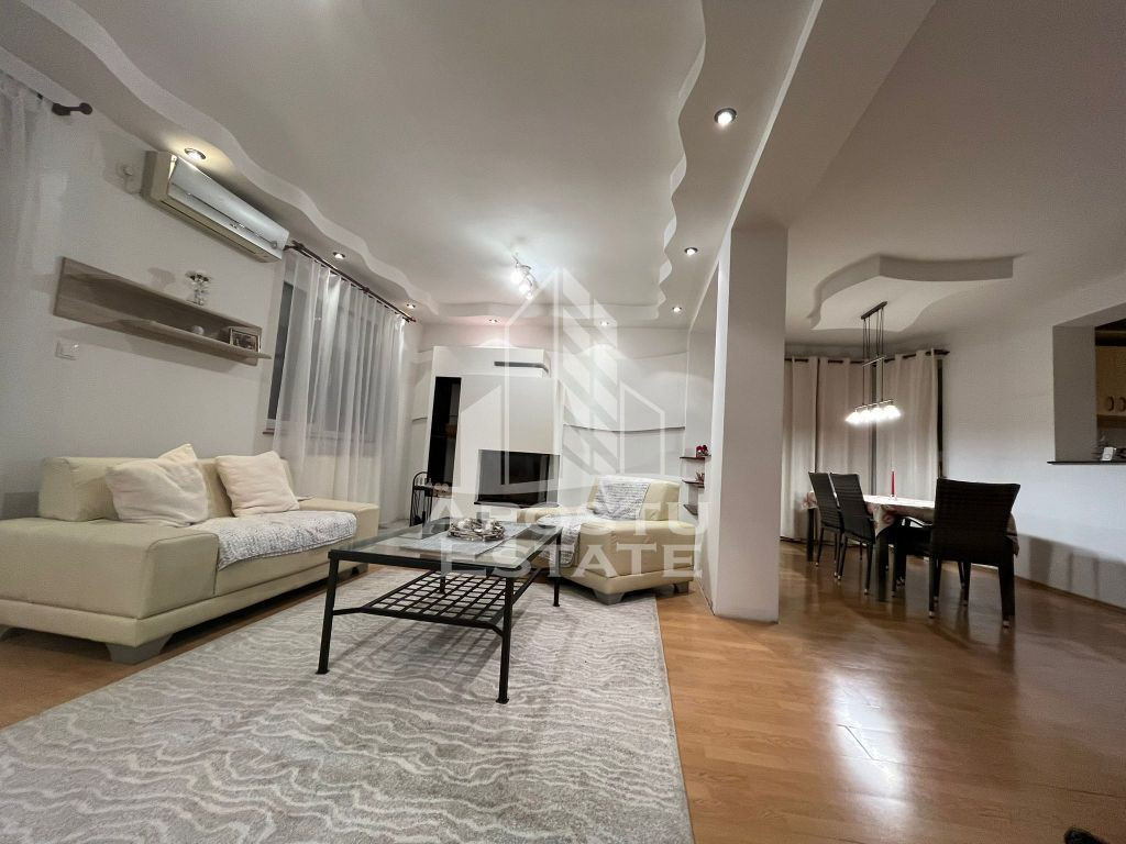 Casa individuala cu 6 camere, 3 bai, garaj, teren 500 mp ...