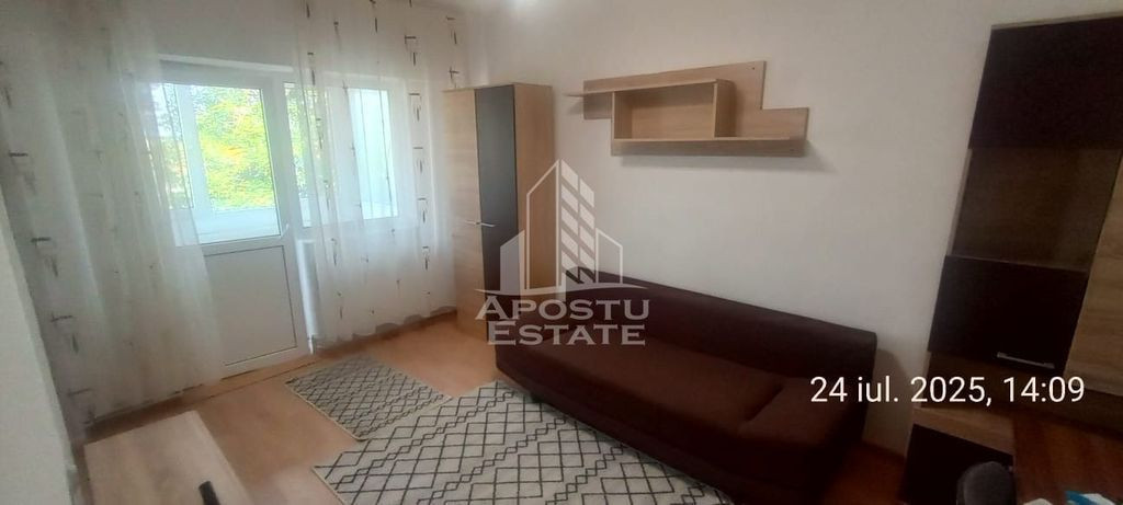 Apartament cu o camera , zona Buziașului