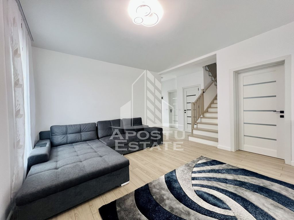 Duplex cu 5 camere, 3 bai,prima inchiriere, in Mosnita Noua