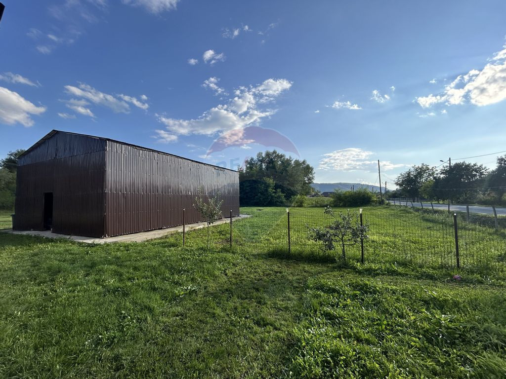 DE VANZARE: Hala industriala + teren generos intravilan