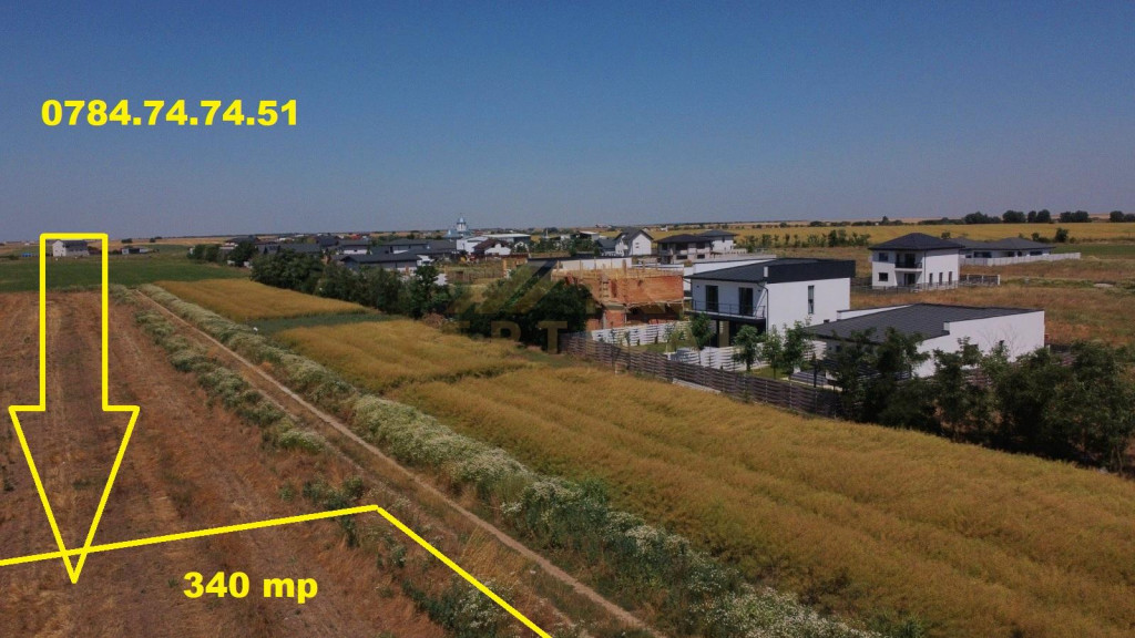 Teren INTRAVILAN cu utilitati - comuna Berceni