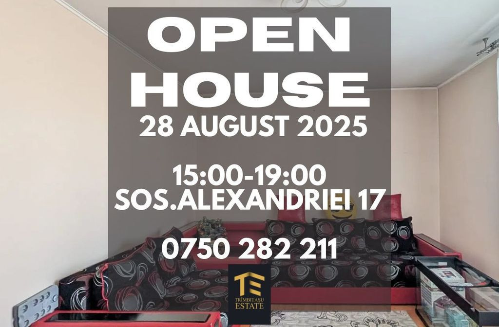 Apartament 4 camere, mobilat și utilat – Șoseaua Alex...