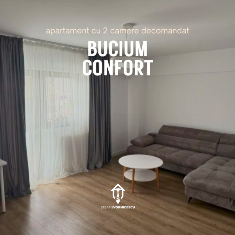 Apartament cu 2 camere decomandat | Loc de parcare inclus |
