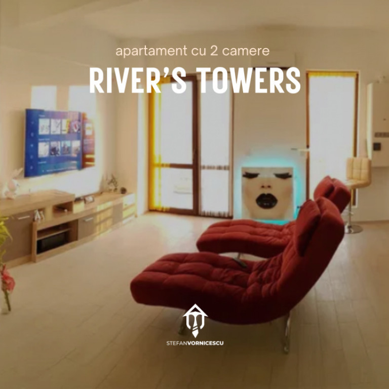 Apartament cu 2 camere | River's Towers | Tudor Vladimirescu