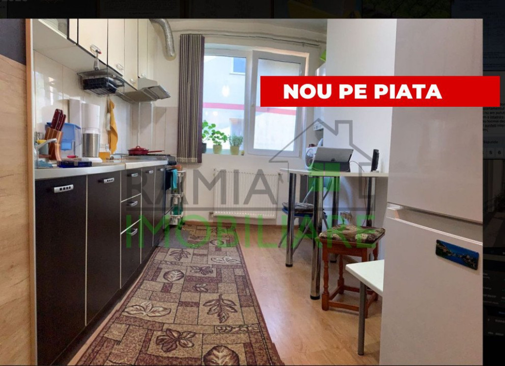 Vânzare apartament 2 camere, etaj 1, parcare și boxă –
