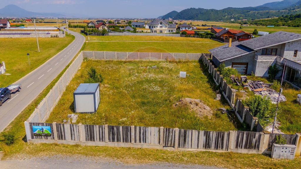 COMISION 0% Teren 1,100mp Rasnov / Strada Glajerie-Raul Mare