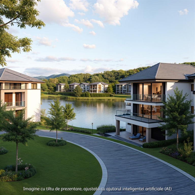 Teren 4285 mp cu deschidere Lac Corbeanca langa Paradisul Ve