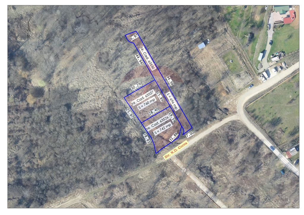 760 mp Teren Intravilan De Vânzare, Paleu, Strada Vântului