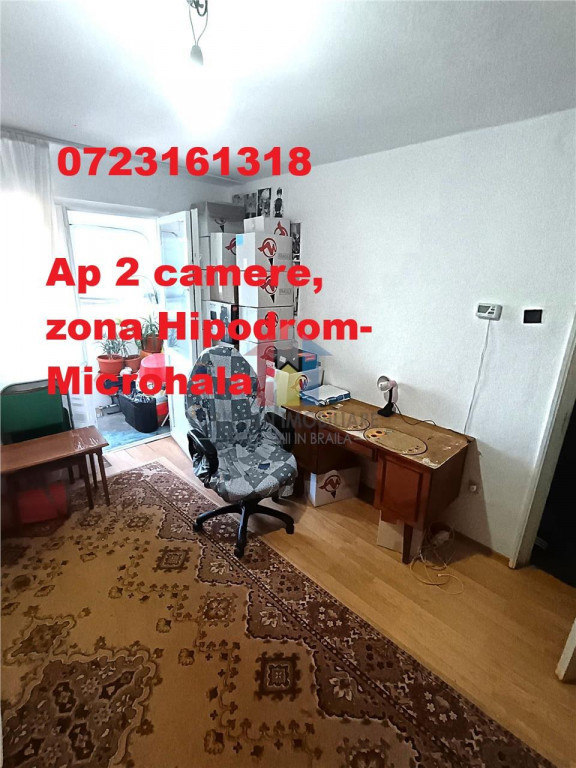 ETAJ 3, ap 2 camere, conf II sporit, Hipodrom