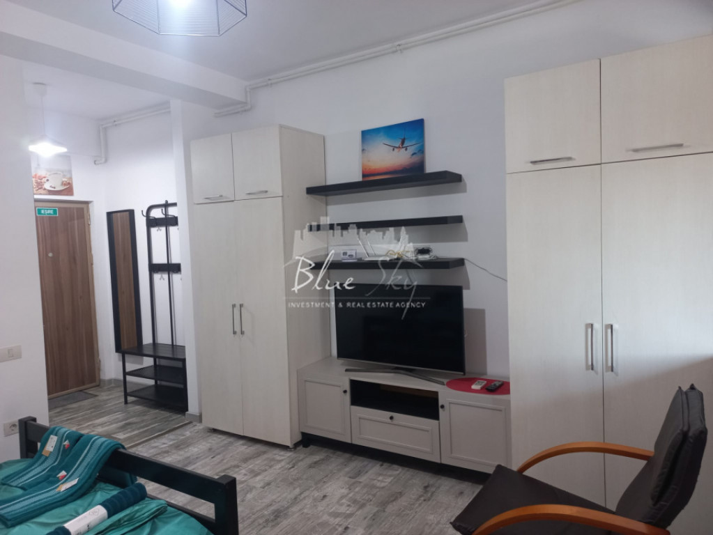 Studio cochet în bloc nou – gata de locuit sau pentru inv