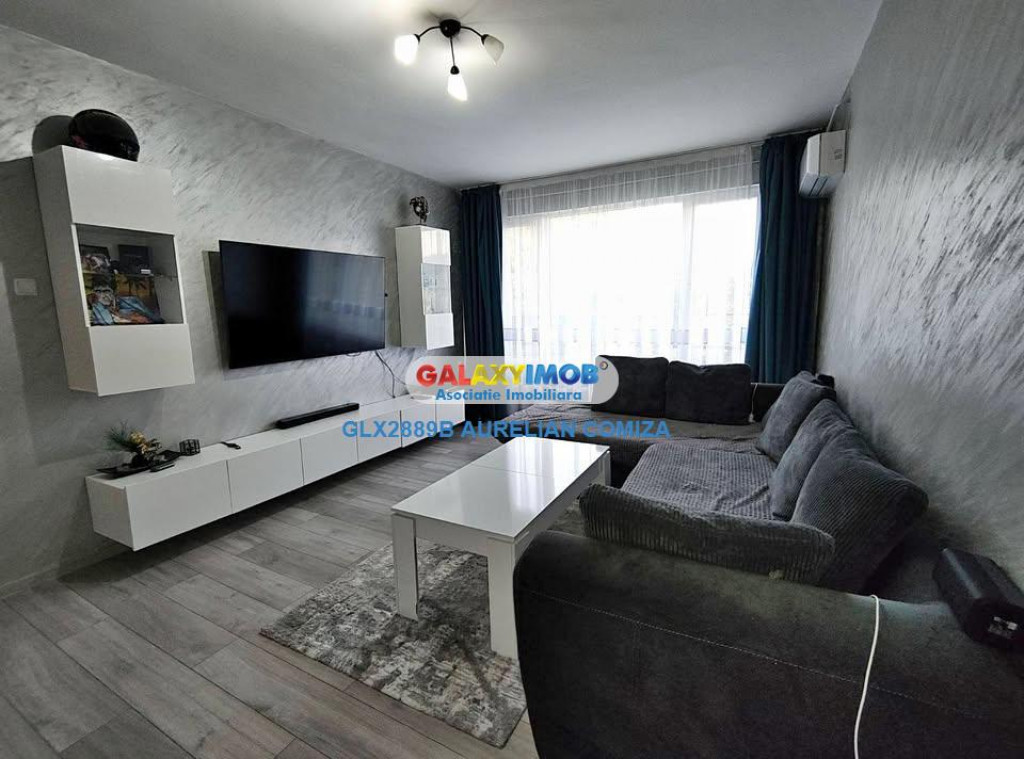 2 camere Lujerului/AC/Centrala/mobilat/utilat