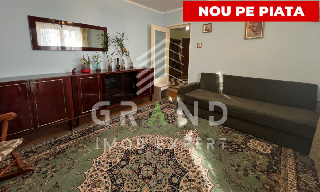 Ap 3 camere,decomandat,BALCON,zona Manastur/PARANG