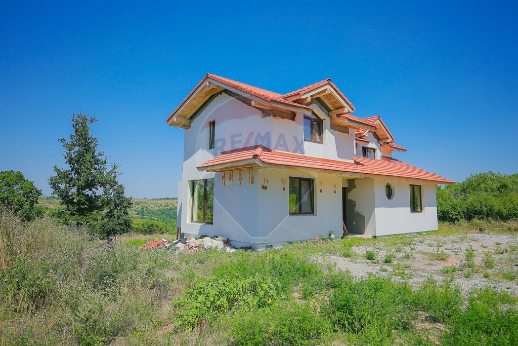 De vânzare casă cu un proiect deosebit, la roșu , Str....