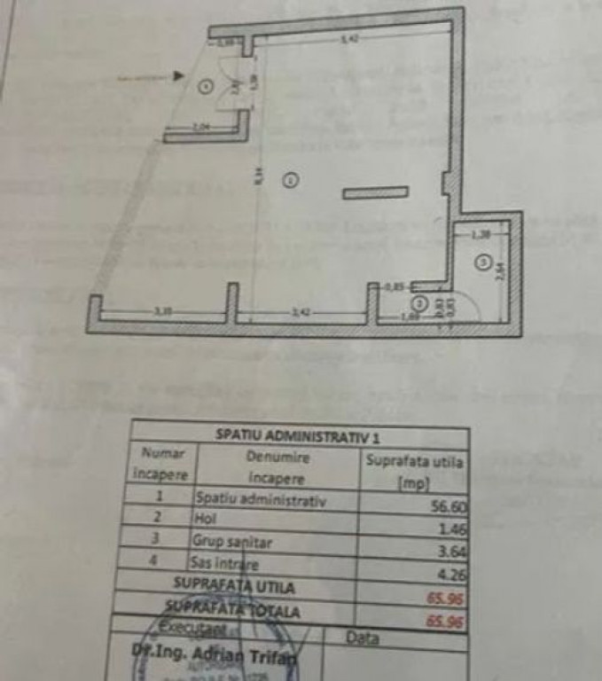 Zona 13 Septembrie sp 66 mp vizibilitate buna