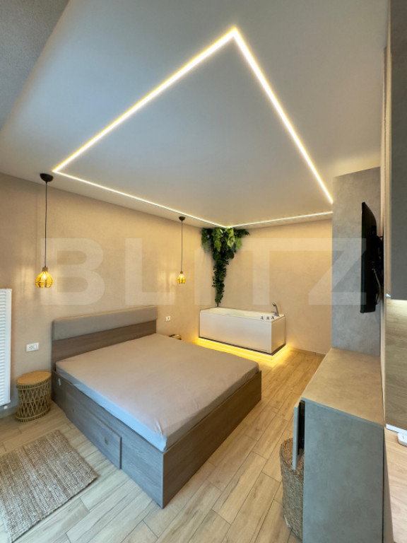 De inchiriat studio amenajat lux | Jacuzzi privat | Parcare