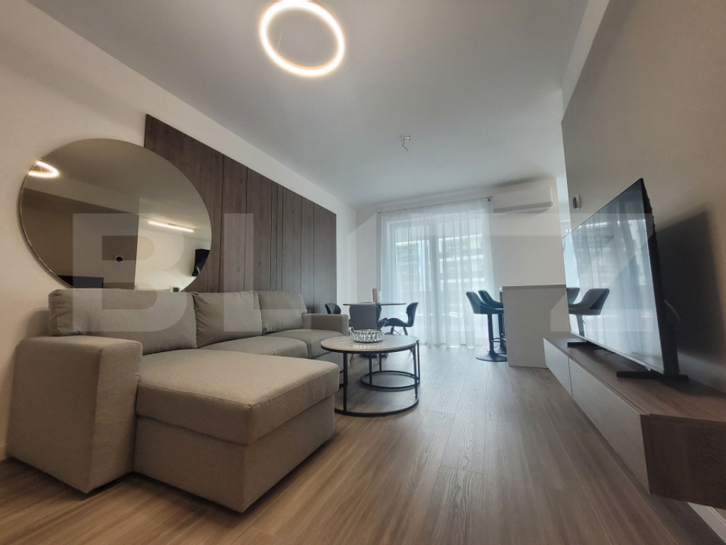Apartament de lux in Elite, 2 camere, 59 mp, parcare, terasa