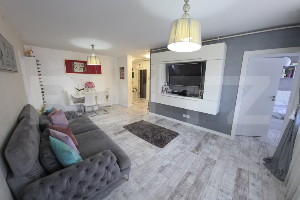 Apartament 3 camere ultra modern– zonă liniștită, ideal