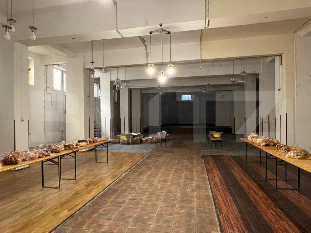 Spațiu generos de închiriat – demisol, 300 mp, Mănășt