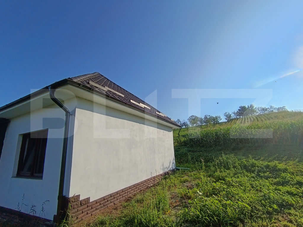 Casa cu 2 camere și living cu o grădină generoasă în su