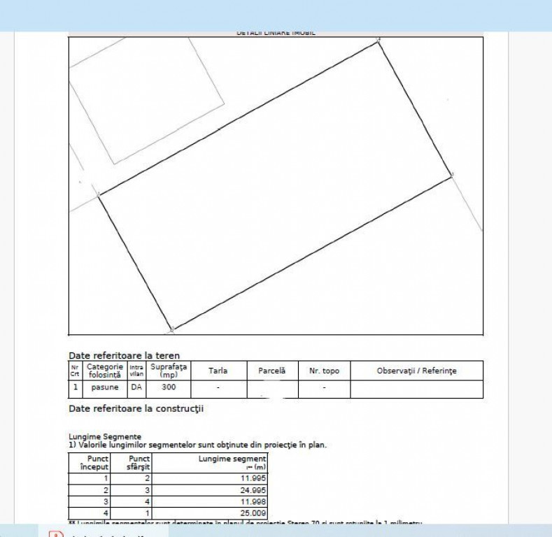 Teren Ovidiu Cartierul Tineretului