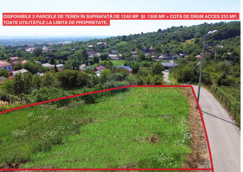 Teren extravilan de vanzare in Baia Mare- Valea Borcutului