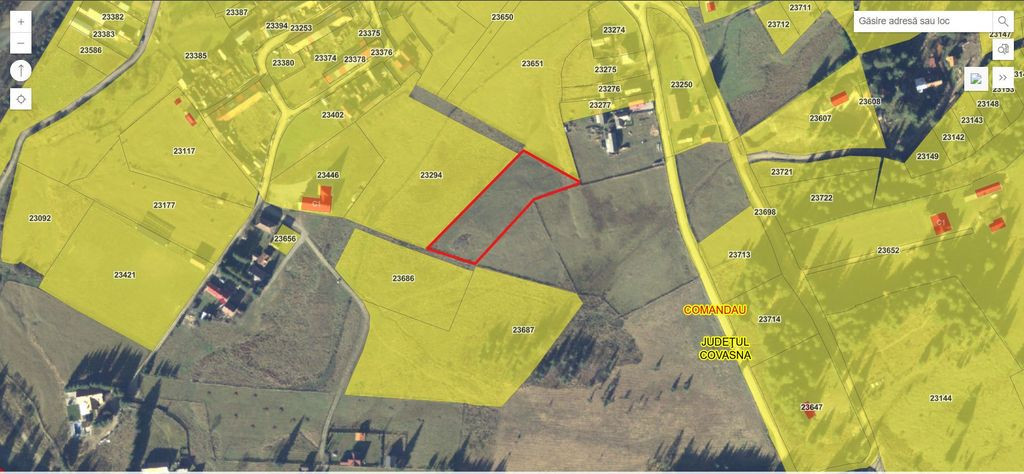 Teren intravilan de vânzare, 3900mp în Comandău!