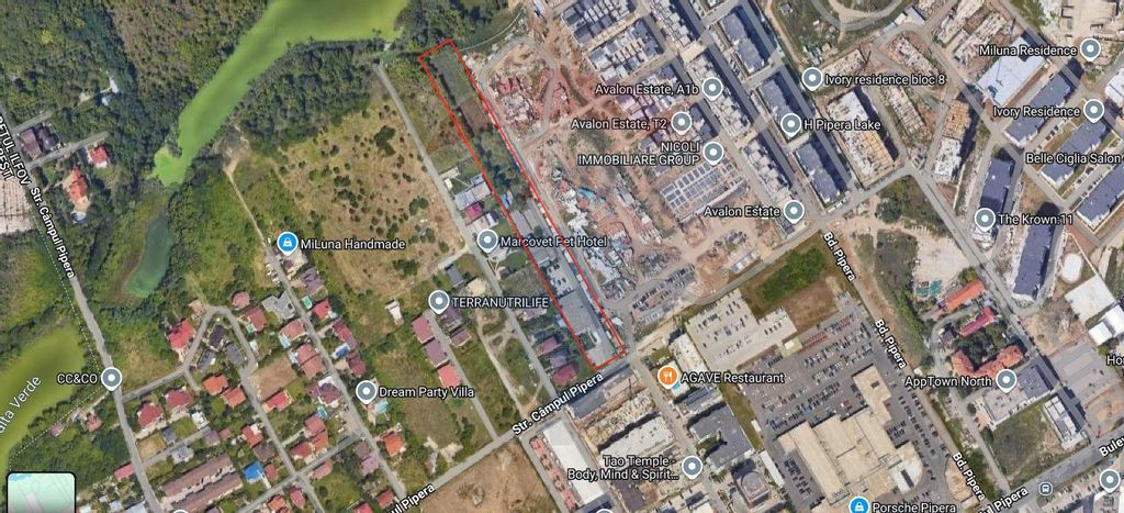 Teren 10,000mp Drumul Campul Pipera