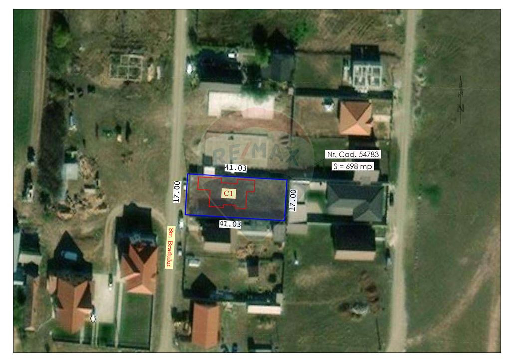 De vânzare teren intravilan cu fundație și proiect de ...