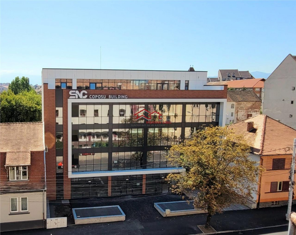 Cladire 1800 mp 82 loc.parcare,ultracentral, Sibiu,comision