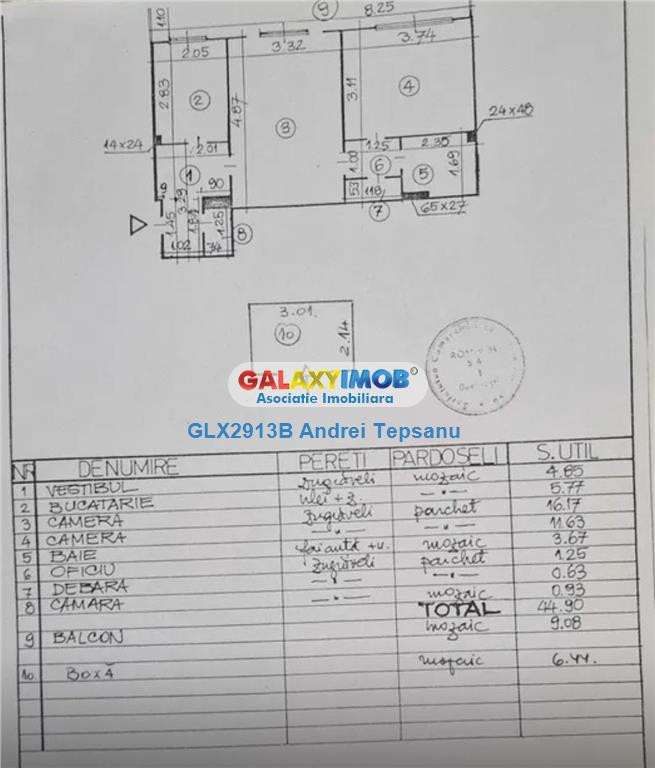 APARTAMENT POD BASARAB | METROU | BOXA LA SUBSOL