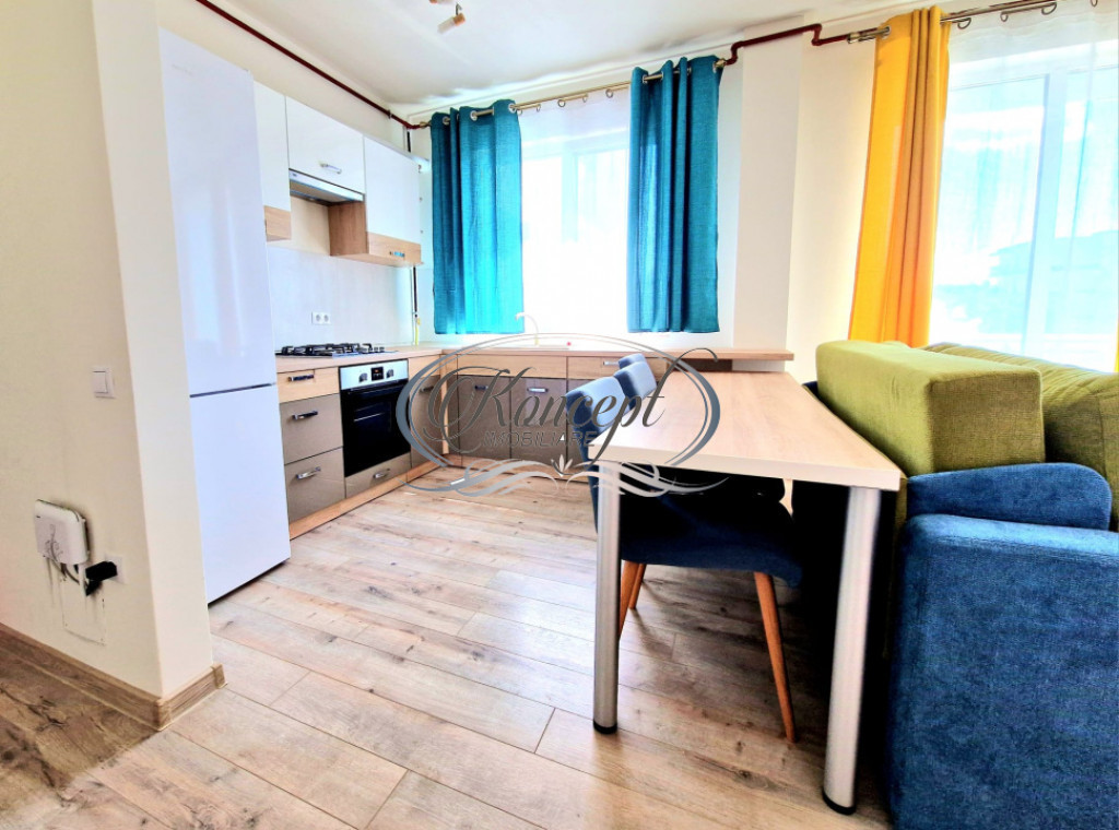 Locuinta complet mobilata cu balcon insorit si parcare, zona