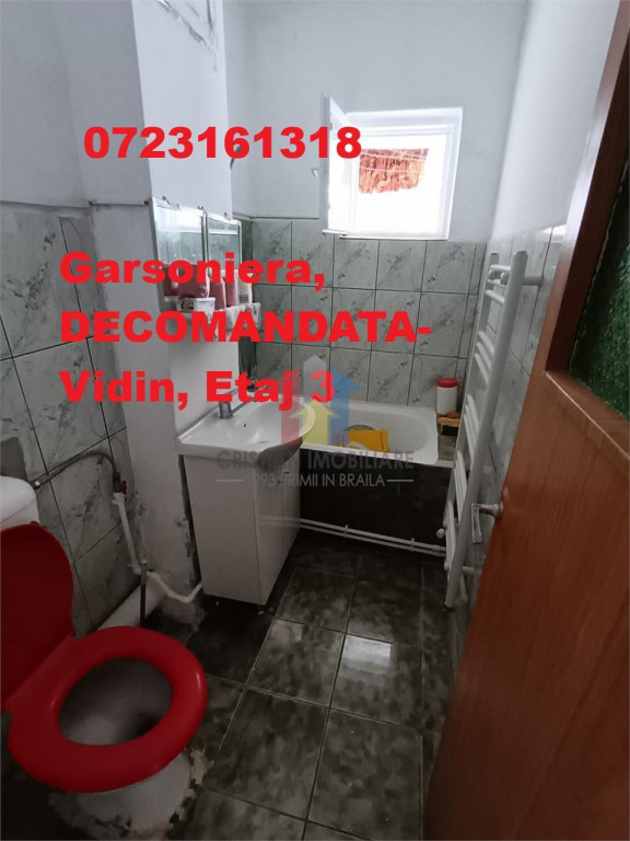 Super Pret Garsoniera Vidin cf 1, etaj 3, LIBERA