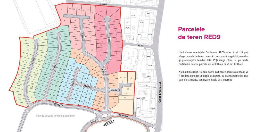 Parcela de teren in ARED, cel mai modern cartier | Fără...