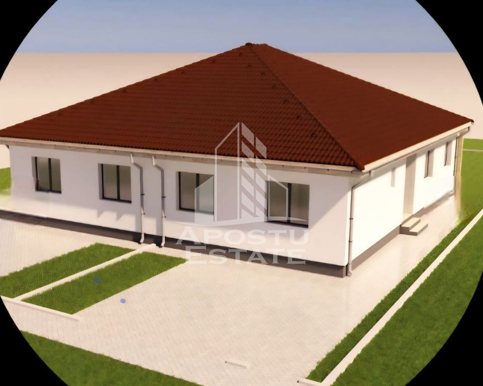 Jumatate de duplex pe parter cu 3 camere si 2 bai, Sag