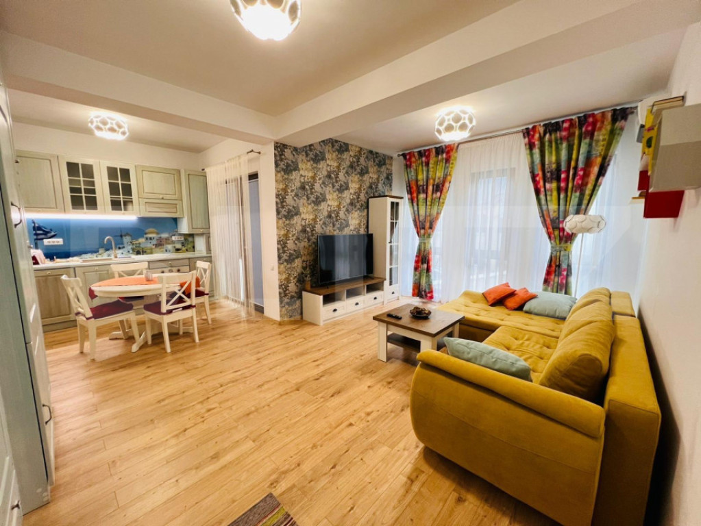 Apartament 2 camere, decomandat, modern, bloc nou, zona Cent