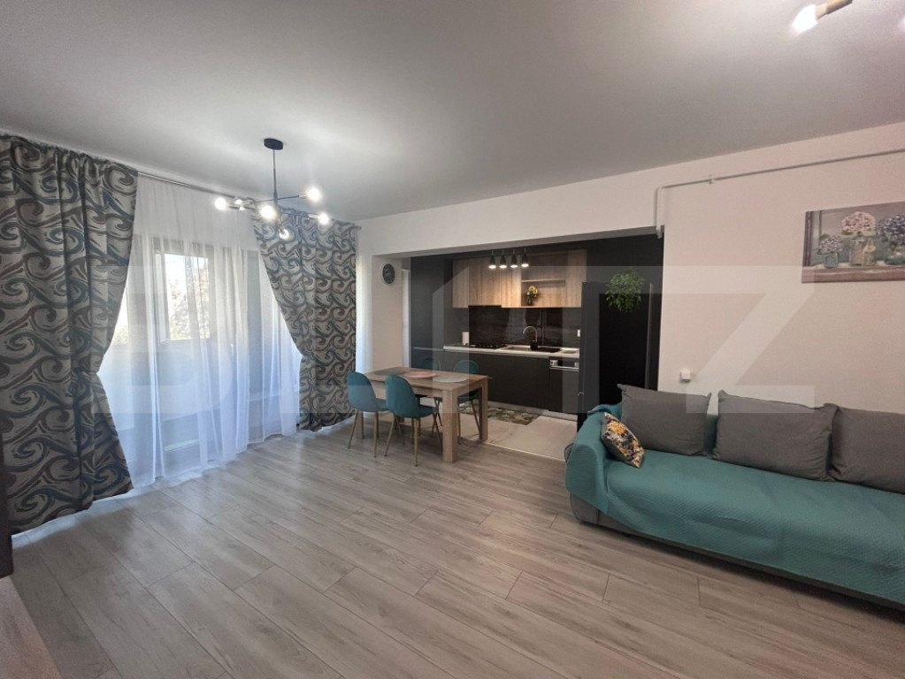 Apartament cu 2 camere, 53 mp, prima inchiriere, bloc nou, B