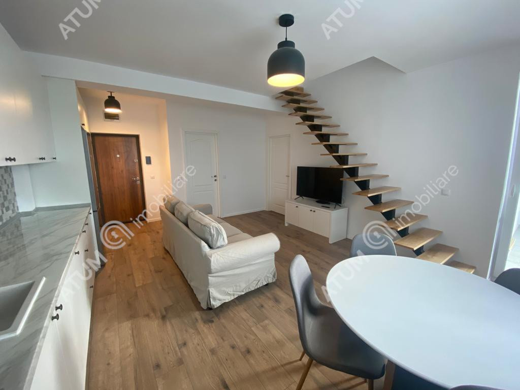 Apartament cu 3 camere 2 bai si loc de parcare in Sibiu