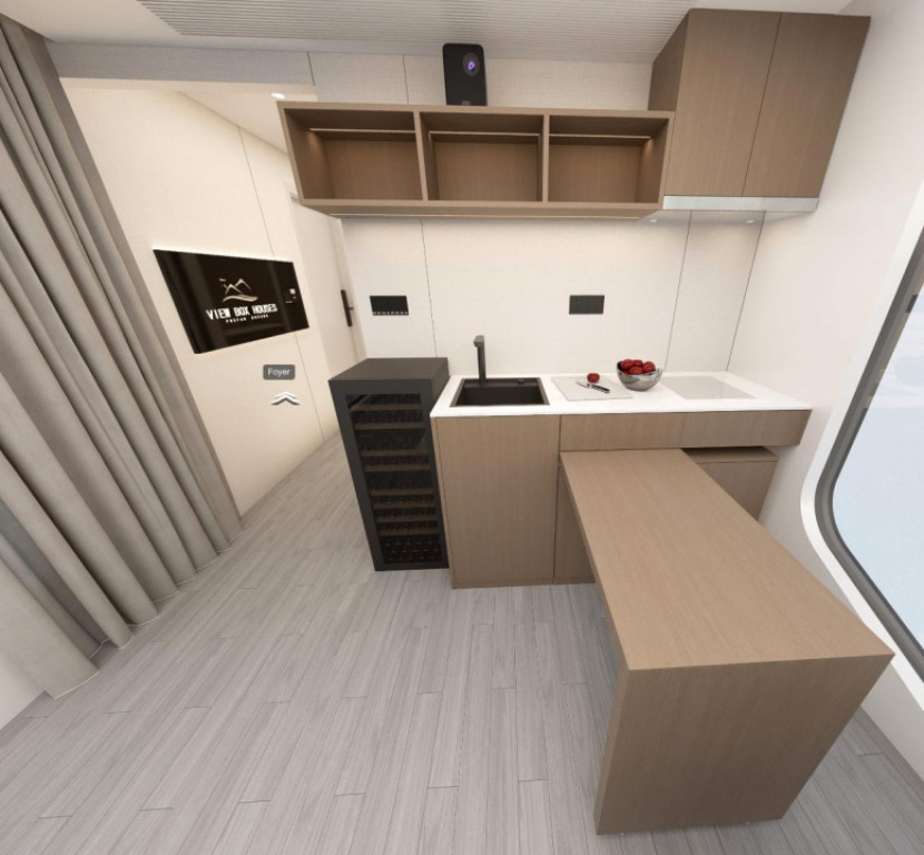 Casă tip Capsula House de la View Box Houses - modelul Ant