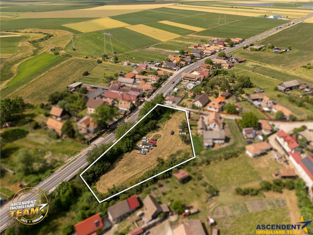 FILM! Teren intravilan 3.380 mp, in vecinatatea DN11,Santion