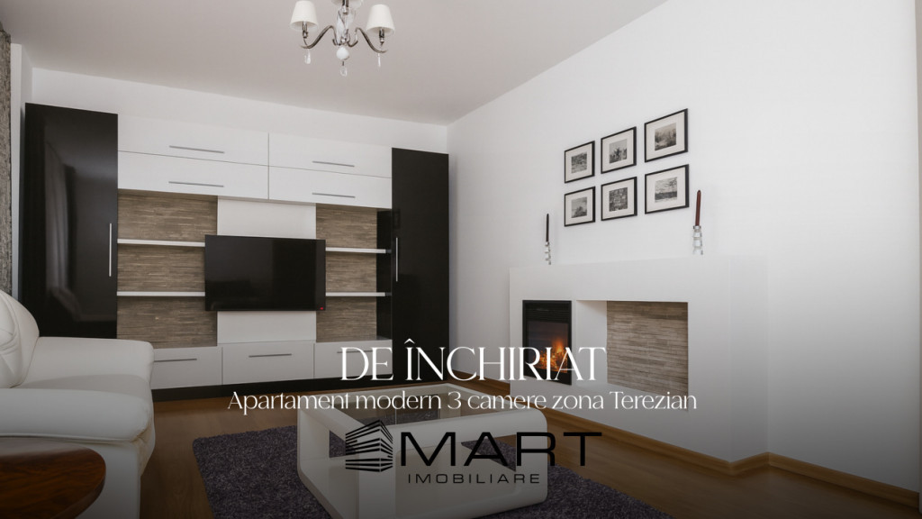 Apartament modern 3 camere Terezian