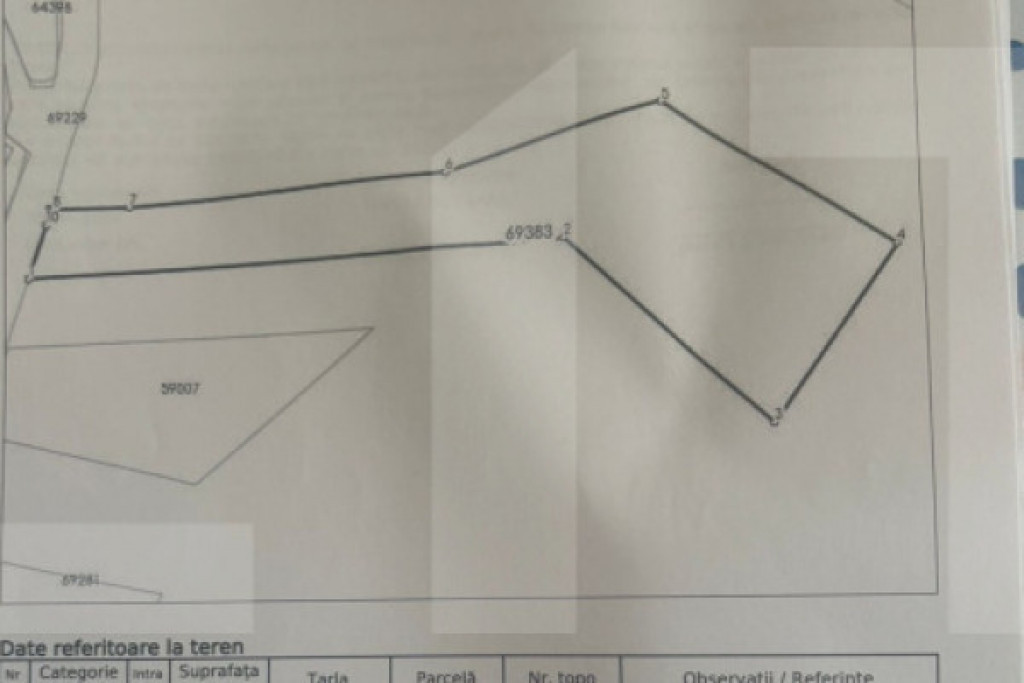 Teren intravilan, 2723 mp, Luizoaia, Botosani