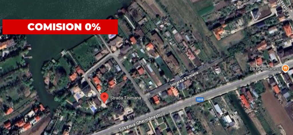 Teren intravilan lot 1021 mp+drum de servitute, Ghermăneșt