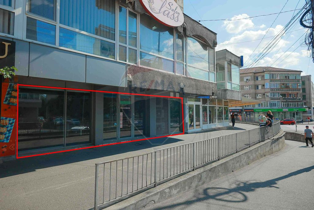 Spațiu comercial de închiriat, 90 mp, str. Transilvaniei