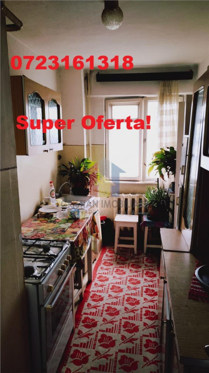 2 camere confort 1 Decomandat, Viziru 3, etaj intermediar